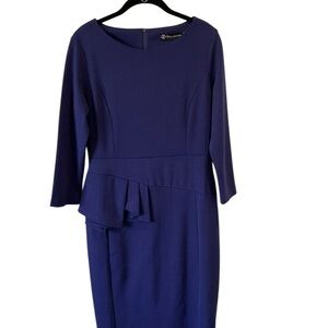 💜 Elegant & Timeless Purple Dress - Size 8